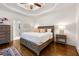 Relaxing main bedroom with wood floors, lots of light, and ample space to relax at 3714 Westbrooke Ne Cir, Brookhaven, GA 30319