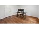 Bright office with hardwood floors, a modern desk, and a peaceful workspace at 3714 Westbrooke Ne Cir, Brookhaven, GA 30319
