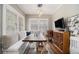 Cozy breakfast nook with built-in seating, a dining table, and natural light creating a comfortable dining experience at 614 Cooledge Ne Ave, Atlanta, GA 30306