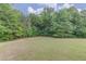 Lush green yard with dense trees, creating a private and natural outdoor area at 3600 Anglin Rd, Loganville, GA 30052
