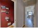 Hallway leading to the main bedroom and bathroom at 4180 Mount Paran Dr, Social Circle, GA 30025
