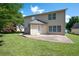 Spacious backyard with a well-manicured lawn and brick patio, ideal for outdoor living and gatherings at 45 Waterloo Ct, Hiram, GA 30141