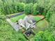 Sprawling backyard with playset and fence, offering space for recreation and privacy at 100 Chantilly Ln, Fayetteville, GA 30215