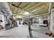 Unfinished basement with visible ceiling insulation and concrete flooring at 1571 Boulevard Lorraine Sw, Atlanta, GA 30311