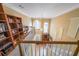 Open foyer view from the upper level, showing high ceilings and natural light at 1996 Wellesley Trce, Atlanta, GA 30338