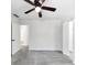 Bright bedroom features neutral walls, soft carpet and ceiling fan at 284 Due West Ct, Dallas, GA 30157