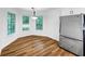 Cozy breakfast nook is illuminated by natural light and features updated stainless steel appliances at 284 Due West Ct, Dallas, GA 30157