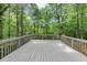 Well-maintained deck with views of the surrounding lush trees, offering a private outdoor retreat at 284 Due West Ct, Dallas, GA 30157