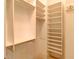 Walk-in closet with shelving and storage at 7520 Ledgewood Way, Suwanee, GA 30024