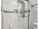 Stylish bathroom featuring a tiled shower and contemporary fixtures at 1340 Juneau Ct, Tucker, GA 30084
