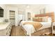 A relaxing bedroom with large bed, patterned rug, and dual closets at 35 Sheridan Ne Dr # 7, Atlanta, GA 30305