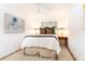 Bright bedroom featuring natural light, a patterned rug, and calm decor at 35 Sheridan Ne Dr # 7, Atlanta, GA 30305