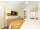 Bedroom showcasing natural light, spacious layout, walk-in closet and neutral decor at 35 Sheridan Ne Dr # 7, Atlanta, GA 30305