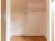 Bedroom closet with rack at 4507 Laurie Ln, Powder Springs, GA 30127