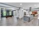 Open concept home features an office, gourmet kitchen and great room, all with modern finishes at 2680 Spalding Dr, Atlanta, GA 30350