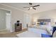 Comfortable bedroom featuring plush carpeting and a mirrored closet at 783 Lost Creek Cir, Stone Mountain, GA 30088