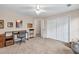 Bedroom with a desk area and ample closet space at 1520 Great Oaks Dr, Lawrenceville, GA 30045