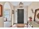 Inviting foyer with hardwood floors and stylish decor that creates a warm welcome at 1520 Great Oaks Dr, Lawrenceville, GA 30045