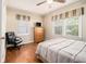 Cozy bedroom with hardwood floors and two large windows for plenty of natural light at 3146 Alston Dr, Decatur, GA 30032