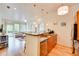 Bright and open kitchen with breakfast bar and stainless steel appliances overlooks living space at 1430 Dresden Ne Dr # 225, Atlanta, GA 30319