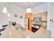 Updated kitchen with stainless steel appliances, and open layout to living space at 1430 Dresden Ne Dr # 225, Atlanta, GA 30319