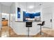 Bright kitchen with stainless steel appliances, breakfast bar, and seamless access to other living spaces at 400 17Th Nw St # 1119, Atlanta, GA 30363