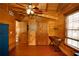 A wooden living area, with wooden wall, wooden ceilings, and hardwood floors at 1225 Pitts Chapel, Newborn, GA 30056