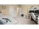 Spacious bedroom with multiple doors and ample space for office and sleeping at 2170 Trelipe Dr, Lawrenceville, GA 30044