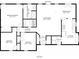 Detailed floor plan featuring bedrooms, bathrooms, living spaces, and kitchen layout with dimensions at 2170 Trelipe Dr, Lawrenceville, GA 30044
