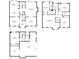 Floorplan showing dimensions of breakfast nook, kitchen, Gathering room, living room, dining room and foyer on floor 2 at 2622 Murdock Rd, Marietta, GA 30062
