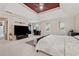 This large main bedroom features space for a sitting area and ensuite bathroom at 2622 Murdock Rd, Marietta, GA 30062