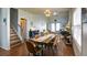 Spacious living area blending dining and living room areas at 2410 Clock Face Ct, Lawrenceville, GA 30043