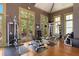 Fully equipped gym with weight machines, free weights, and cardio equipment, promoting fitness at home at 1195 Milton Se Ter # 1407, Atlanta, GA 30315