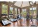 Fully equipped gym with state-of-the-art equipment, with plenty of light, perfect for workouts at 1195 Milton Se Ter # 1407, Atlanta, GA 30315