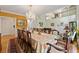 Elegant dining room with large table, chandelier, and space for formal gatherings at 5309 Ashley Trce, Atlanta, GA 30360