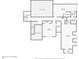 Second floor plan showing the layout of the house at 2840 Astoria Ave, Cumming, GA 30040