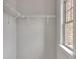 This closet with wire shelving has a nice window and is ready for storage at 6179 Ashbranch Dr, Acworth, GA 30101