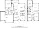 Detailed floor plan showcasing the layout of the first and second floors with room dimensions at 6179 Ashbranch Dr, Acworth, GA 30101