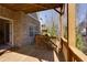 Spacious wood deck, part of a multi-level deck system with brick exterior at 2006 Towneship Trl, Roswell, GA 30075