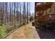 Multi-level wooden deck with mature trees in the background at 2006 Towneship Trl, Roswell, GA 30075