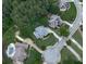 Breathtaking aerial view highlighting well-manicured lawns and elegant homes within a picturesque neighborhood setting at 414 Candler Trl, Canton, GA 30115