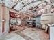 Unfinished basement offers ample space and potential for customization and expansion with insulation exposed at 414 Candler Trl, Canton, GA 30115
