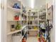 Walk-in pantry with floor to ceiling shelves for optimal storage at 2785 Fontainebleau Dr, Dunwoody, GA 30360