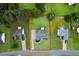 Aerial view of the property with a red box marking the property lines at 137 Cambridge Pointe, Villa Rica, GA 30180