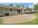 Brick backyard patio with barbecue grill, perfect for outdoor dining and relaxing in a tranquil setting at 3019 Haverford Se Ln, Marietta, GA 30067