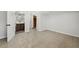 Basement with tile flooring, closet, and small vanity area at 3019 Haverford Se Ln, Marietta, GA 30067