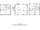 A floorplan rendering three floors of a house, including dimensions at 3019 Haverford Se Ln, Marietta, GA 30067