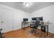 Office space with modern computer setup and comfortable office chair at 49 Timberlake Ne Cv, Cartersville, GA 30121
