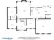 Detailed floor plan showcasing the layout of the home, including room dimensions at 530 Veranda Ct, Alpharetta, GA 30009