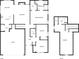 Detailed floor plan showcasing the layout of the home, including the kitchen, bedrooms, and living spaces at 575 Freeman Dr, Covington, GA 30016